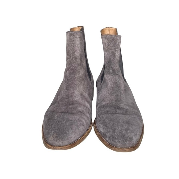COS Suede Leather Chelsea Boots Gray EU 40 Men’s Size 8 main image 4